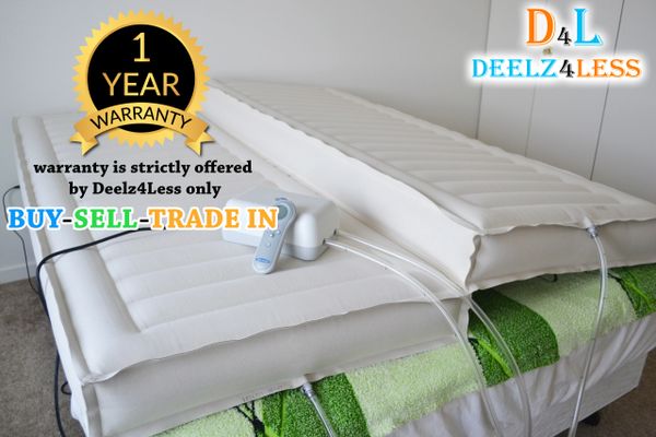 Used 2 Select Comfort Sleep Number Air Bed Chambers Bed Pump