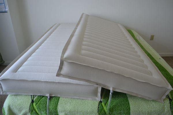 Used 2 Select Comfort Sleep Number Air Bed Chambers Bed Pump