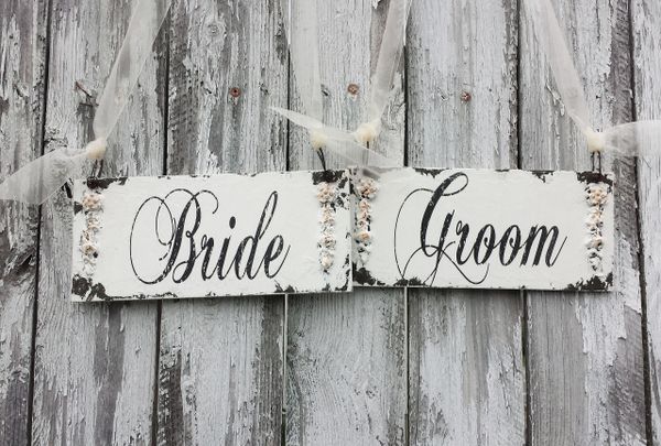 Wedding Chair Signs