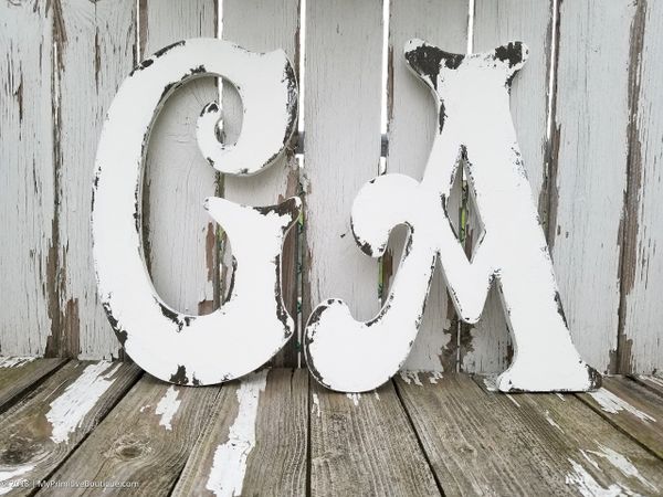 Decorative Wooden Letters