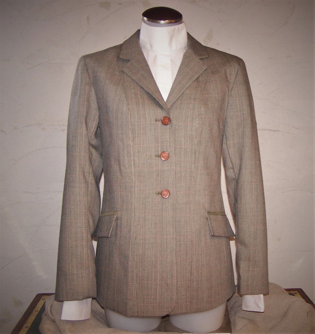Our English Hunt Coats are typically made to order or fully custom.  In stock or we find your fabric