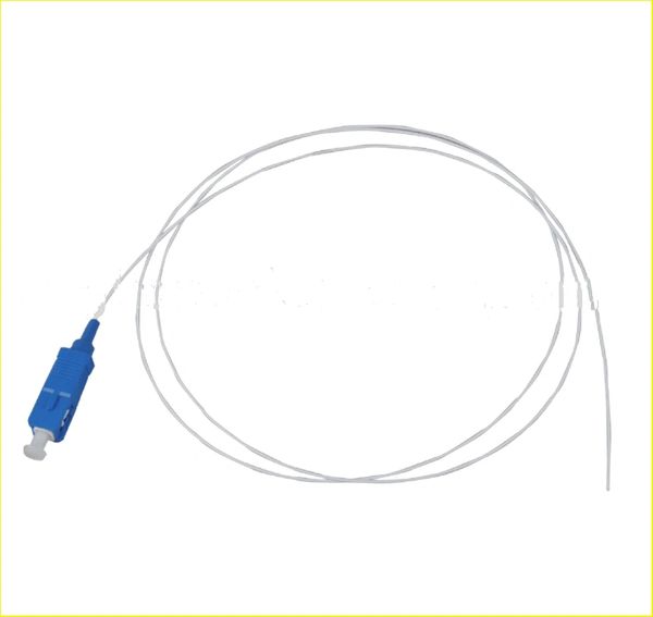 SC/UPC Single Mode Simplex Pigtail White 1m