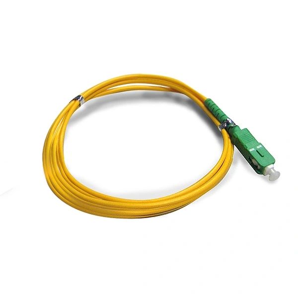 SC/APC Single Mode Simplex Pigtail 1.5m