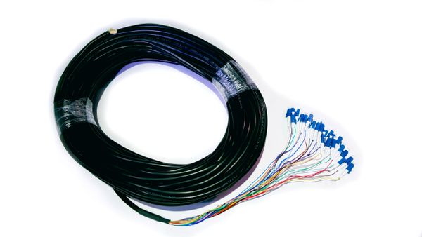 LC/UPC OFNR Cable Plenum Rated 24ct 120ft