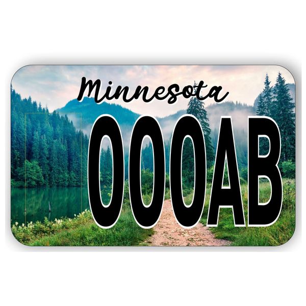 Summer Trail Minnesota ATV Registration Plate