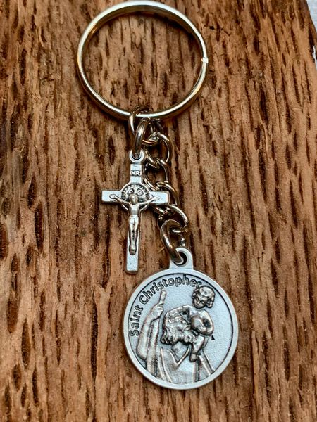 Saint Christopher Key Chain