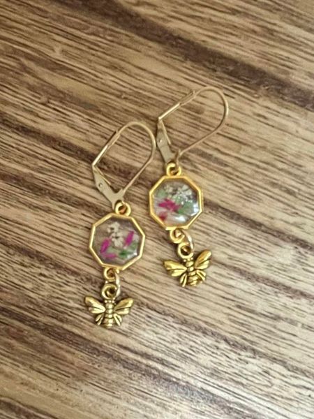 Bumble Bee Earrings