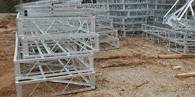 galvanized dock frames