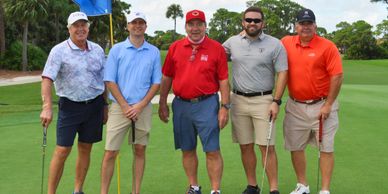 You never know who you'll catch at the Johnny Bench Golf Classic