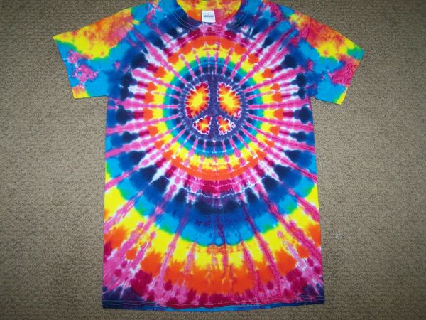 Peace Sign - small--typically on smaller sized shirts