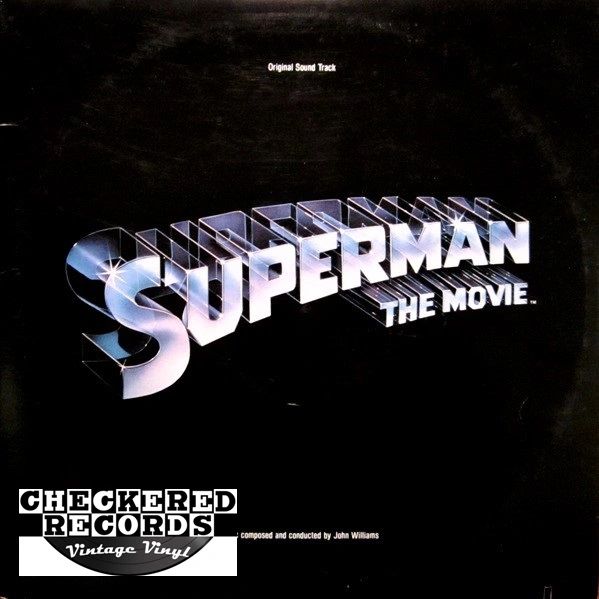 Superman The Movie First Year Pressing 1978 US Warner Bros. Records ‎2BSK 3257 Vintage Vinyl Record Album