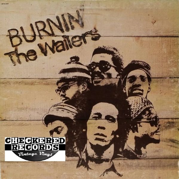 Bob Marley And The Wailers The Wailers ‎Burnin' First Year Pressing 1973 US Island Records SMAS-9338 Vintage Vinyl Record Album