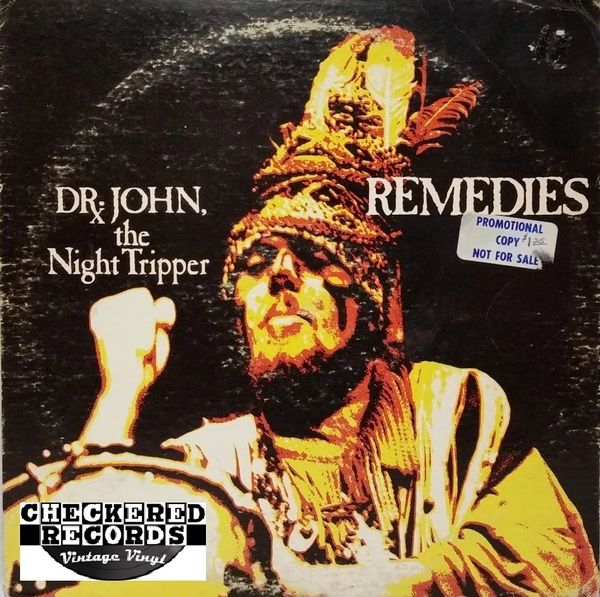 Dr. John The Night Tripper Remedies First Year Pressing 1970 US PROMO Records ‎SD 33-316 Vintage Vinyl Record Album