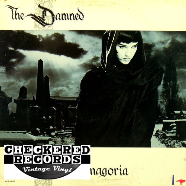 The Damned Phantasmagoria First Year Pressing 1985 US MCA Records MCA-39039 Vintage Vinyl Record Album