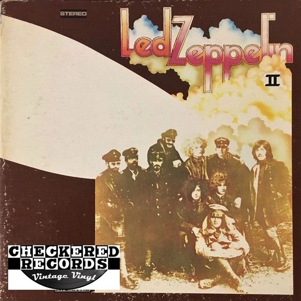Led Zeppelin ‎Led Zeppelin II 1977 US Atlantic SD 8236 Vintage Vinyl Record Album