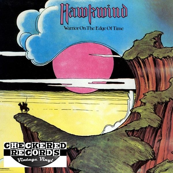 Hawkwind Warrior On The Edge Of Time First Year Pressing 1975 US ATCO Records ‎SD 36-115 Vintage Vinyl Record Album