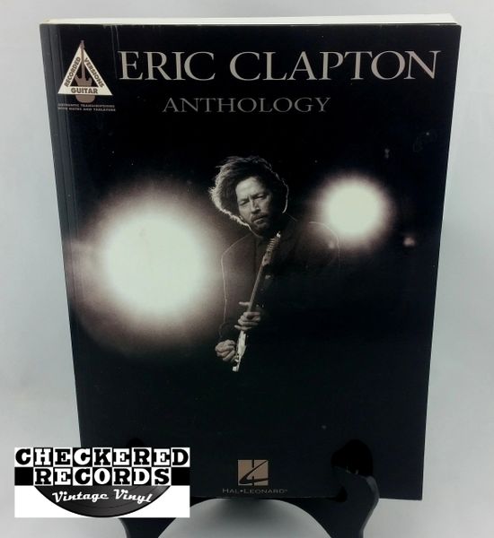 Vintage 2002 First Edition Eric Clapton Anthology Guitar Recorded Versions Chappell Intersong Music Group Hal Leonard Soft Cover Book Guitar Book