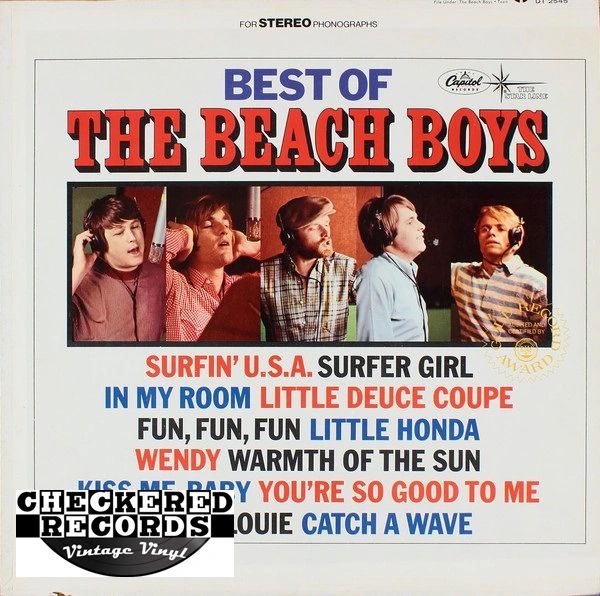 The Beach Boys ‎Best Of The Beach Boys 1972 US Starline ‎DT 2545 Vintage Vinyl Record Album
