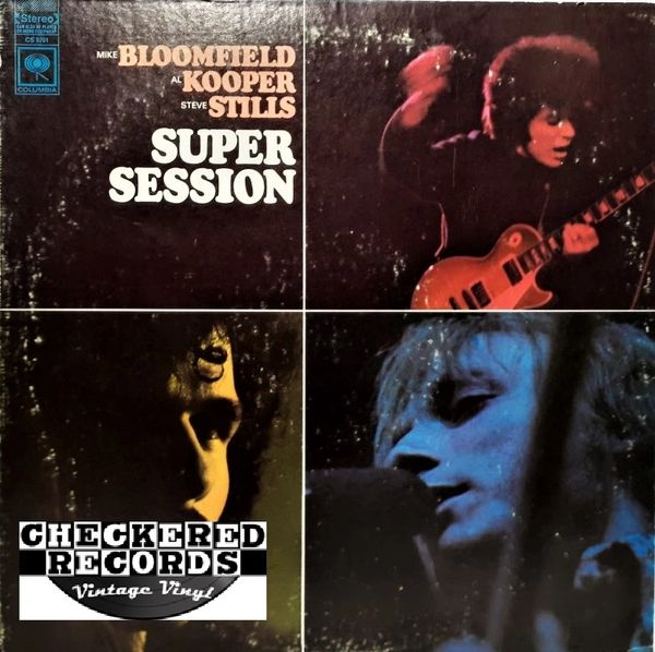 Mike Bloomfield Al Kooper Steve Stills Super Session 1970 US Columbia ‎CS 9701 Vintage Vinyl Record Album