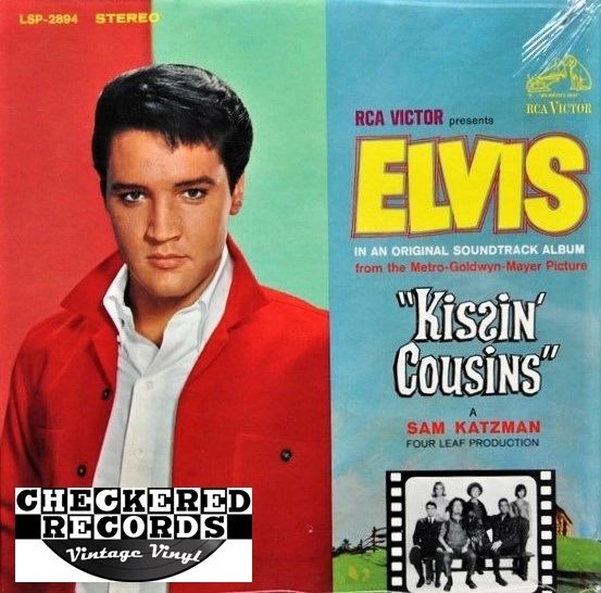 Elvis Presley ‎Kissin' Cousins First Year Pressing 1964 RCA Victor ‎LSP-2894 Vintage Vinyl Record Album