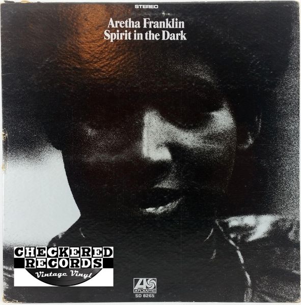 Aretha Franklin Spirit In The Dark Record Club of America Club Edition  First Year Pressing 1970 US Atlantic SD 8265 Vintage Vinyl LP Record Album  | Checkered Records Record Album Store Aurora