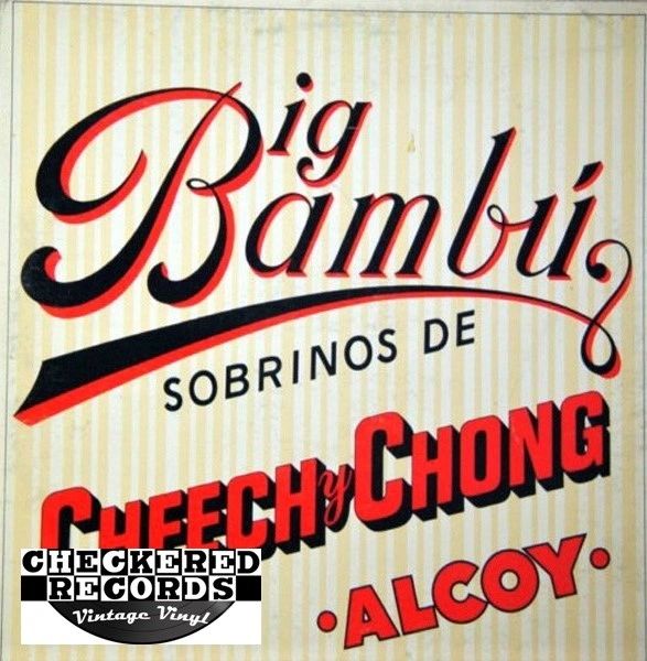 Cheech & Chong Big Bambú First Year Pressing 1972 US Ode Records SP 77014 Vintage Vinyl Record Album