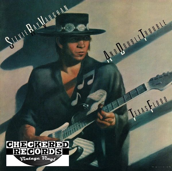 Stevie Ray Vaughan And Double Trouble Texas Flood First Year Pressing 1983 US Epic ‎BFE 38734 Vintage Vinyl Record Album