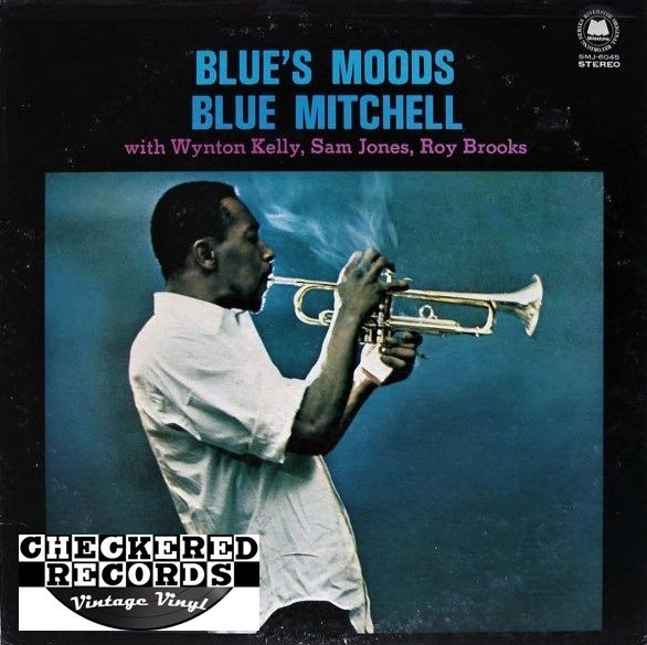 Blue Mitchell ‎Blue's Moods Japanese Import 1974 Japan Milestone SMJ-6045 Vintage Vinyl Record Album