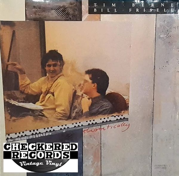 Tim Berne Bill Frisell Theoretically German Import 1986 Germany Minor Music ‎008 Vintage Vinyl Record Album