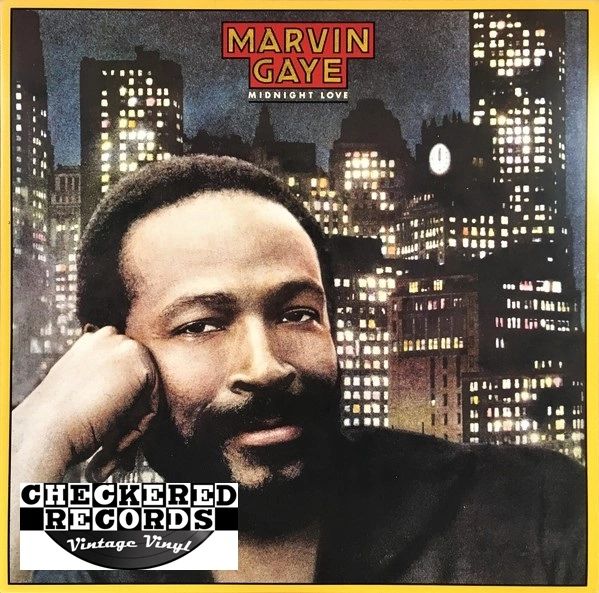 Marvin Gaye ‎Midnight Love 1983 US Columbia ‎PC 38197 Vintage Vinyl Record Album