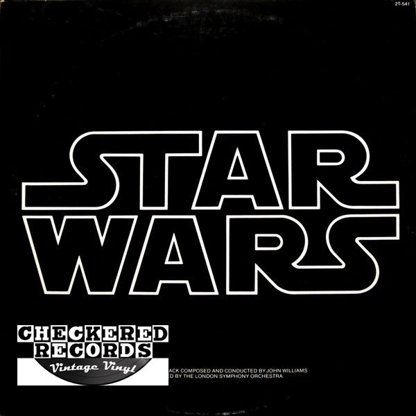 John Williams The London Symphony Orchestra Star Wars Soundtrack First Year Pressing 1977 US Century Records 2T-541 Vintage Vinyl Record Album