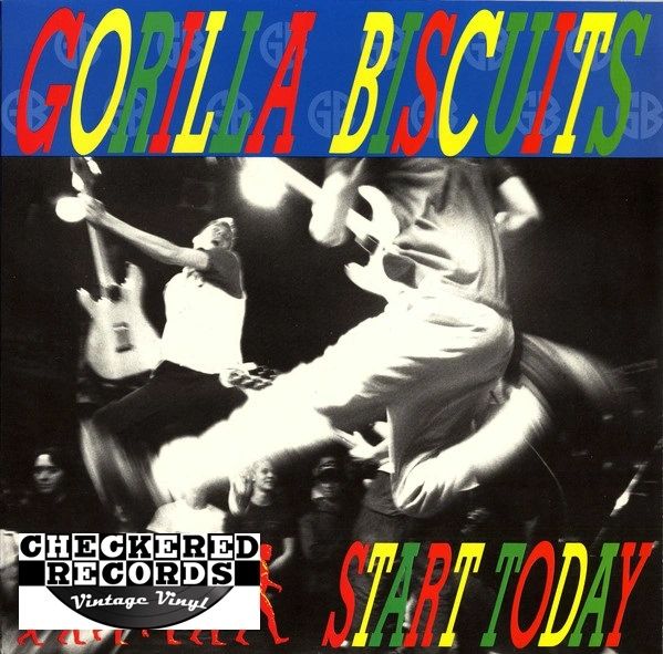 Gorilla Biscuits Start Today First Year Pressing 1989 US Revelation Records Revelation: 12 Vintage Vinyl Record Album