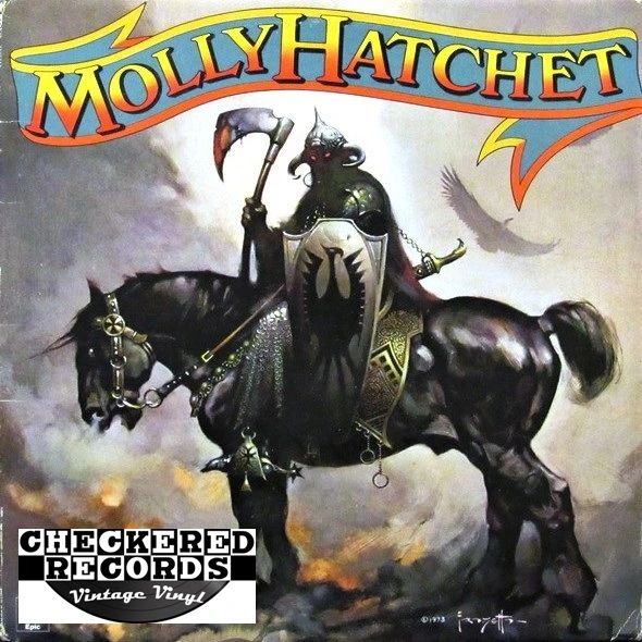 Molly Hatchet ‎Molly Hatchet 1979 US Epic ‎JE 35347 Vintage Vinyl Record Album