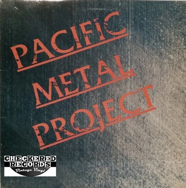 Vintage Pacific Metal Project With Insert Compilation First Year Pressing 1985 US Restless Records 72075-1 C.O.M.A. Records Vintage Vinyl LP Record Album