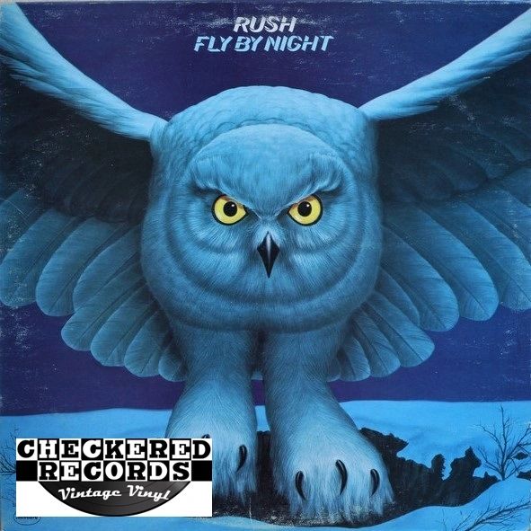 Rush Fly By Night 1977 US Mercury ‎SRM-1-1023 Vintage Vinyl Record Album