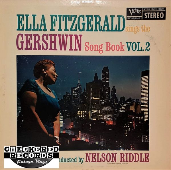 Ella Fitzgerald ‎Ella Fitzgerald Sings The Gershwin Song Book Vol. 2 1959 US Verve Records MGVS 7002 Vintage Vinyl Record Album