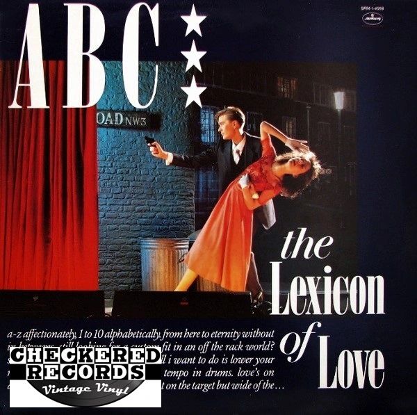 ABC ‎The Lexicon Of Love First Year Pressing 1982 US Mercury ‎SRM-1-4059 Vintage Vinyl Record Album