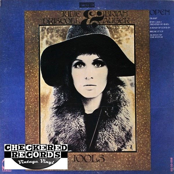 Julie Driscoll, Brian Auger & The Trinity Open First Year Pressing 1968 US ATCO Records SD 33-258 Vintage Vinyl Record Album
