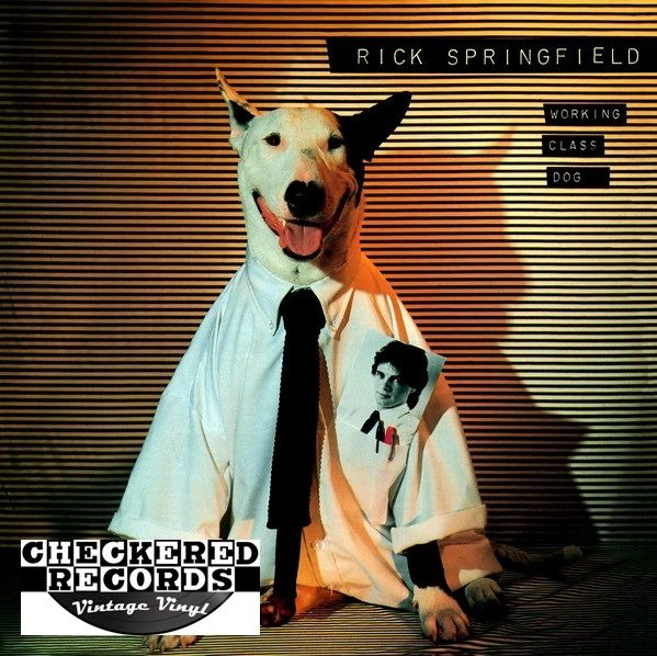 Rick Springfield ‎Working Class Dog First Year Pressing 1981 US RCA Victor ‎AFL1-3697 Vintage Vinyl Record Album