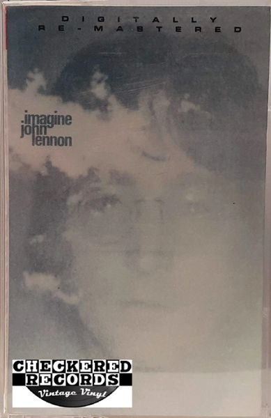 John Lennon The Plastic Ono Band With The Flux Fiddlers ‎Imagine 1987 Cassette Tape Capitol Records Vintage Cassette Tape