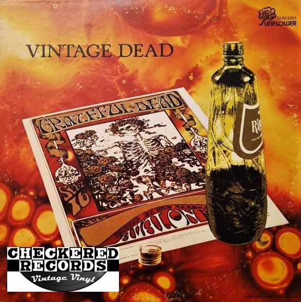 Grateful Dead Vintage Dead First Year Pressing 1970 US Sunflower SUN-5001 Vintage Vinyl Record Album