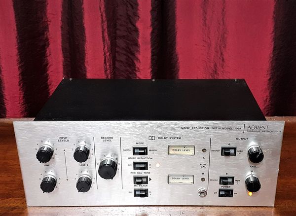 Advent 100A Noise Reduction Unit 1972 Silver