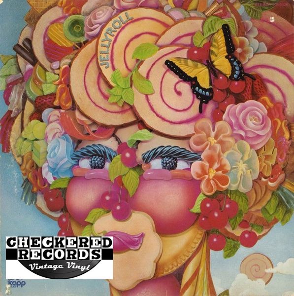 Vintage Jellyroll Jellyroll Self Titled First Year Pressing 1971 US Kapp Records KS-3626 Vintage Vinyl LP Record Album