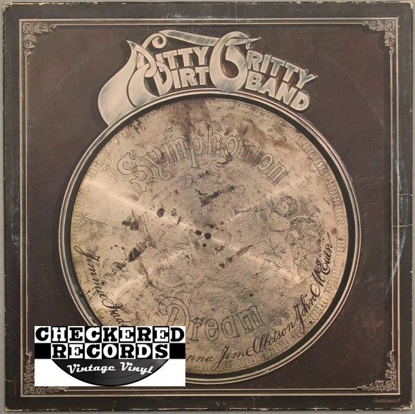 Nitty Gritty Dirt Band Dream First Year Pressing 1975 US United Artists Records UA-LA469-G Vintage Vinyl Record Album