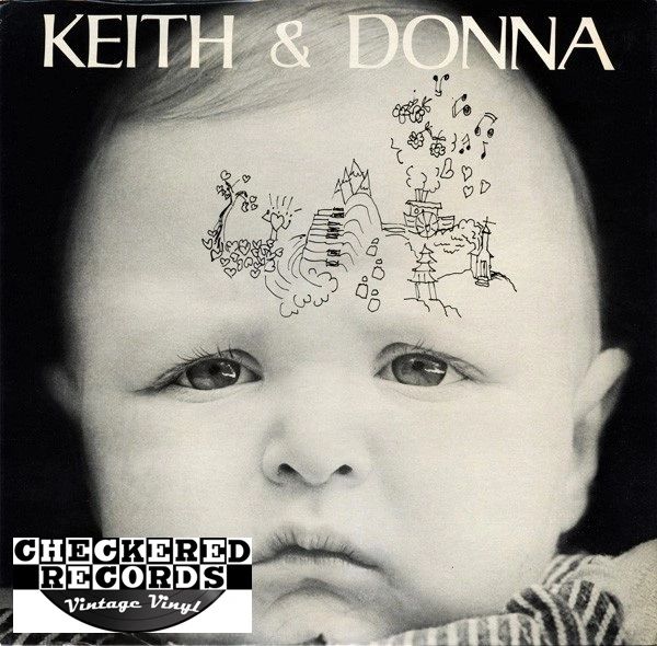 Keith & Donna Keith & Donna First Year Pressing 1975 US Round Records RX-104 Vintage Vinyl Record Album