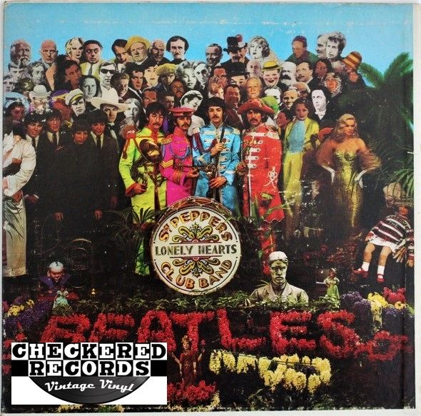 The Beatles Sgt. Pepper's Lonely Hearts Club Band MONO First Year Pressing 1967 US Capitol Records MAS 2653 Vintage Vinyl Record Album