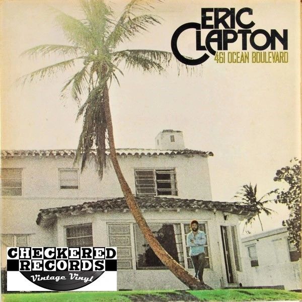Eric Clapton 461 Ocean Boulevard First Year Pressing 1974 US RSO SO 4801 Vintage Vinyl Record Album