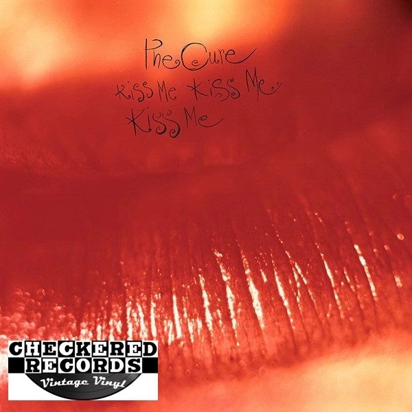 The Cure Kiss Me Kiss Me Kiss Me First Year Pressing 1987 US Elektra 60737-1 Vintage Vinyl Record Album