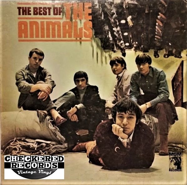 The Animals The Best Of The Animals 1966 US MGM Records ‎E-4324 Vintage Vinyl Record Album