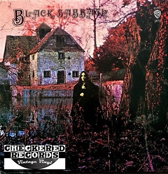 Black Sabbath ‎Black Sabbath 1977 Warner Bros. Records ‎WS 1871 Vintage Vinyl Record Album